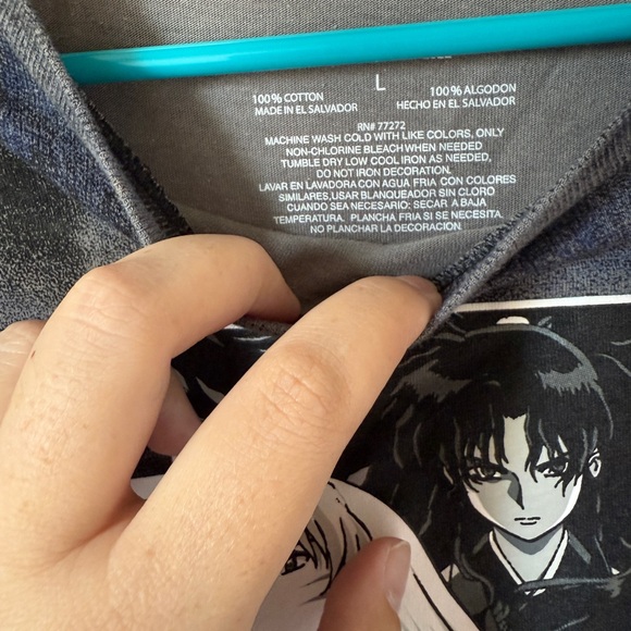 Inuyasha Graphic Long Sleeve Shirt - Picture 2 of 2